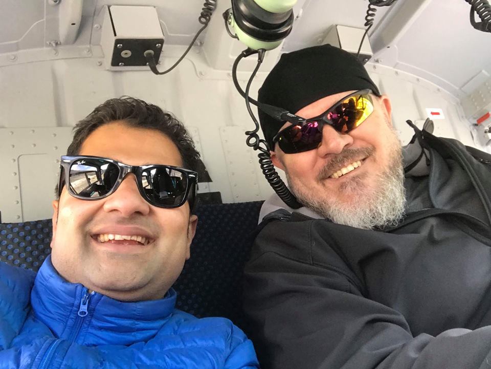 heli ridge to everest