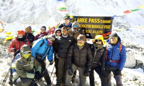 manaslu circuit trekking