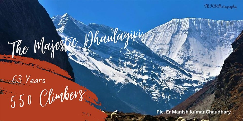 The Majestic Dhaulagiri: A Saga of 63 Years and 550 Climbers