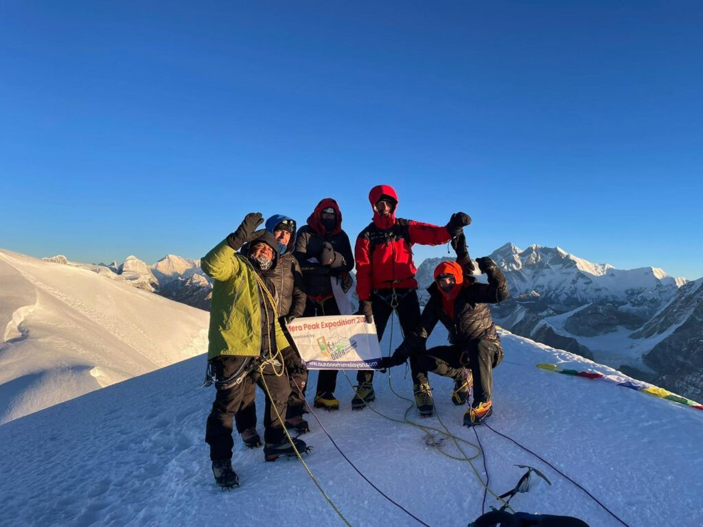 Mera Peak Successful Climbing