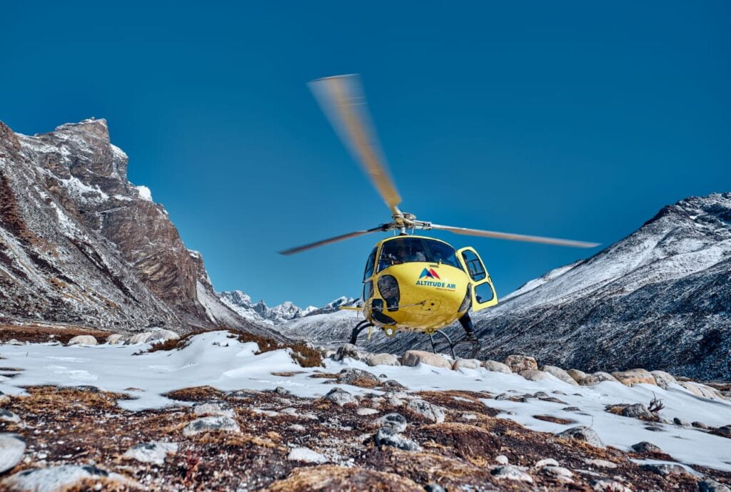 Everest Base Camp Trek Return to Lukla by Helicopter